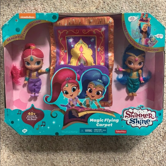 Nickelodeon Other - NWT Shimmer and Shine magic flying carpet set